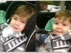 Daniel before and after hair cut