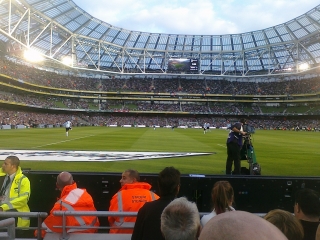 South Stand at the Aviva Stadium at Landsdowne Road