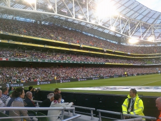 East Stand at the Aviva Stadium at Landsdowne Road