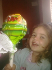Mias\' favourite a lollipop